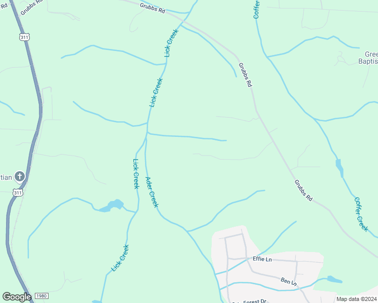 map of restaurants, bars, coffee shops, grocery stores, and more near 5740 Wind Shadow Lane in Walkertown