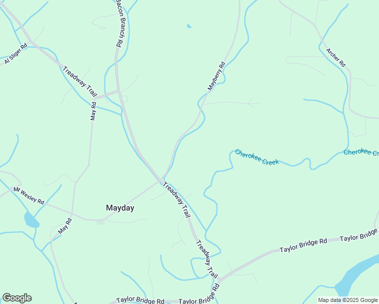 map of restaurants, bars, coffee shops, grocery stores, and more near 680 Mayberry Road in Jonesborough