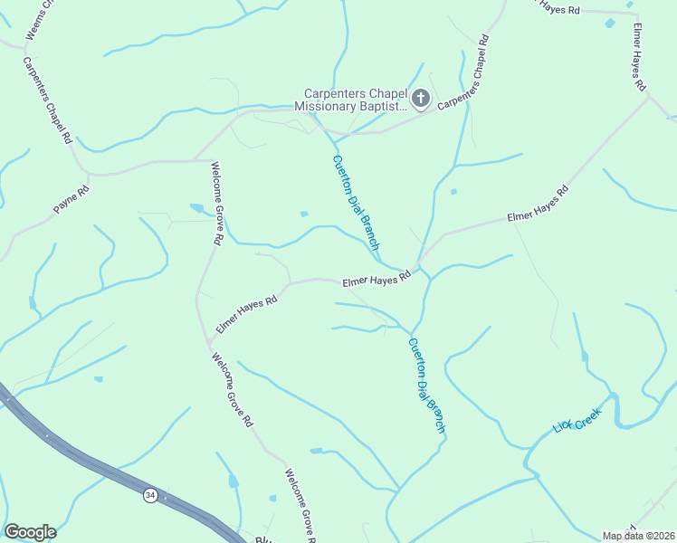 map of restaurants, bars, coffee shops, grocery stores, and more near 425 Elmer Hayes Road in Mosheim