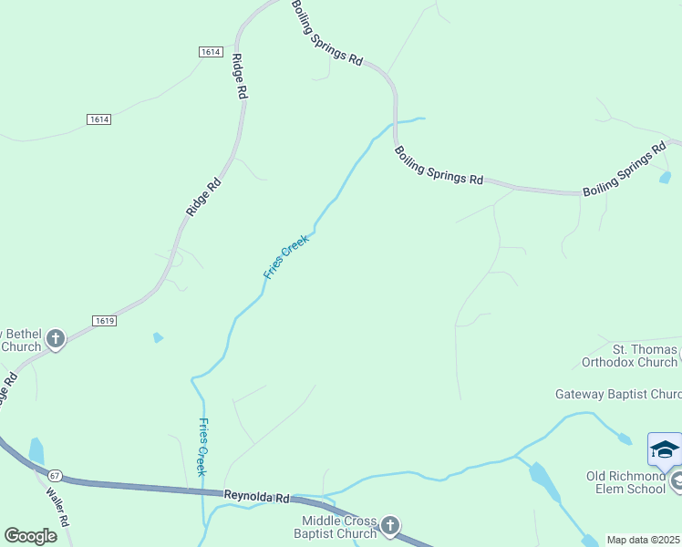 map of restaurants, bars, coffee shops, grocery stores, and more near Elkvue Drive in Forsyth County