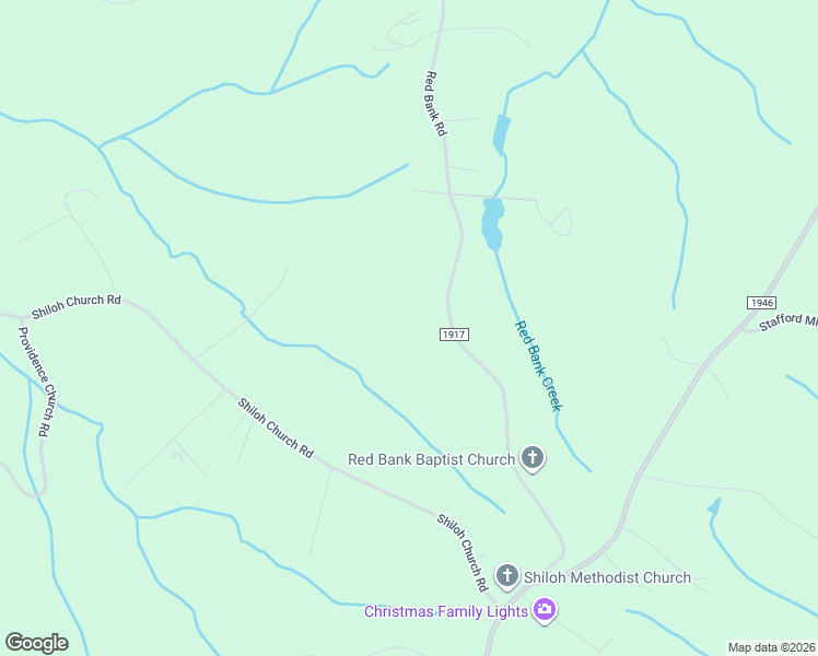 map of restaurants, bars, coffee shops, grocery stores, and more near 6680 Red Bank Road in Germanton