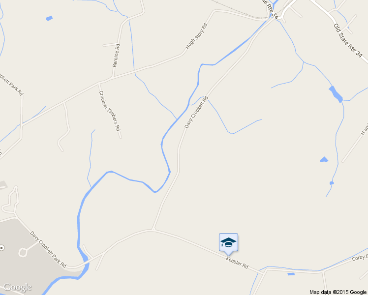 map of restaurants, bars, coffee shops, grocery stores, and more near 296 Davy Crockett Road in Limestone