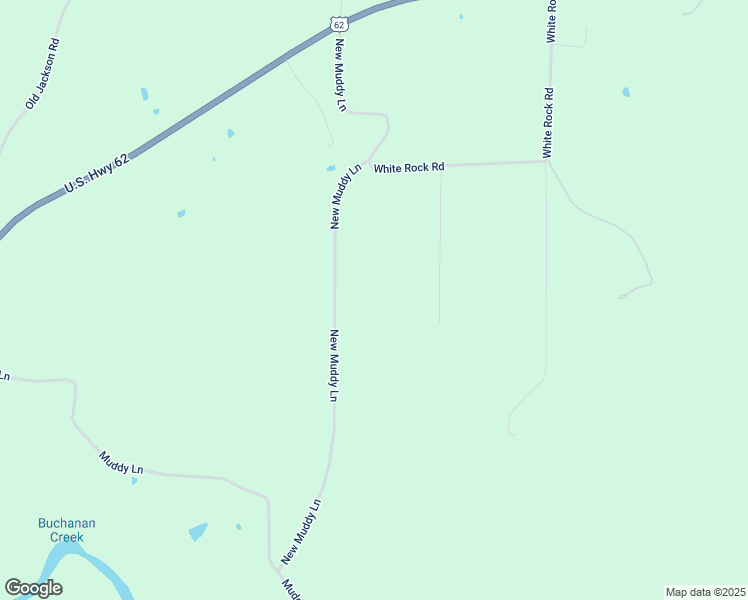 map of restaurants, bars, coffee shops, grocery stores, and more near 742 New Muddy Lane in Imboden
