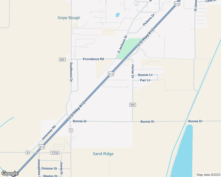 map of restaurants, bars, coffee shops, grocery stores, and more near 901 Horner Drive in Kennett