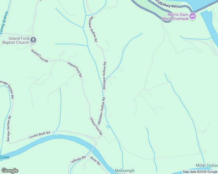 map of restaurants, bars, coffee shops, grocery stores, and more near 120 Huckleberry Lane in Rocky Top