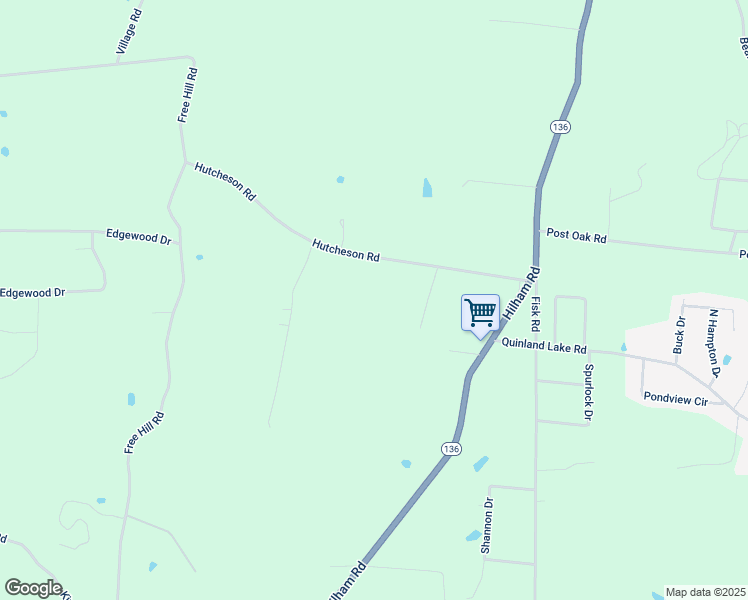 map of restaurants, bars, coffee shops, grocery stores, and more near 3622 Mustang Lane in Cookeville