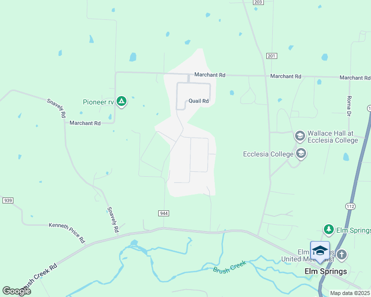 map of restaurants, bars, coffee shops, grocery stores, and more near 703 Oriole Drive in Springdale