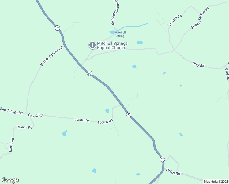 map of restaurants, bars, coffee shops, grocery stores, and more near 4109 Tennessee 92 in Rutledge