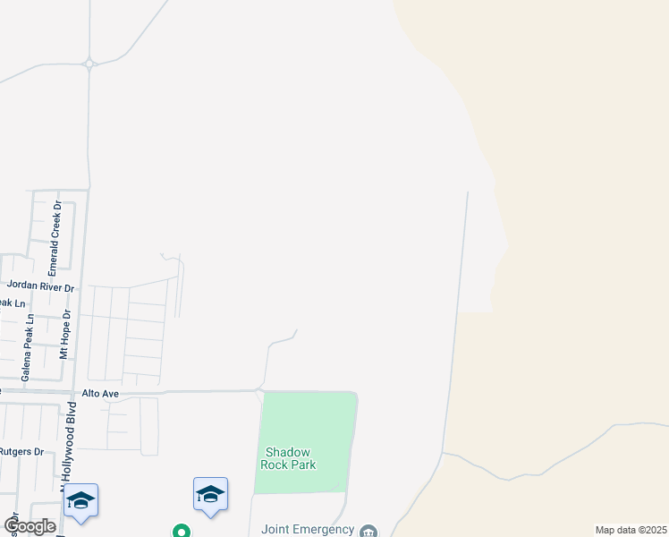 map of restaurants, bars, coffee shops, grocery stores, and more near 2575 Los Feliz Street in Las Vegas