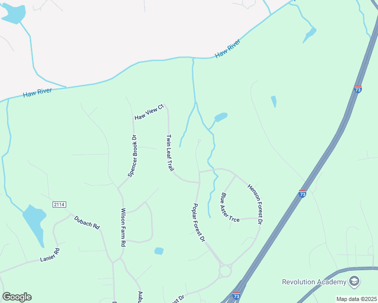 map of restaurants, bars, coffee shops, grocery stores, and more near 6347 Poplar Forest Drive in Summerfield