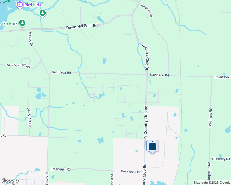 map of restaurants, bars, coffee shops, grocery stores, and more near 22006 Annette Drive in Siloam Springs