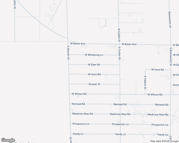 map of restaurants, bars, coffee shops, grocery stores, and more near 4791 West Dyer Road in Pahrump