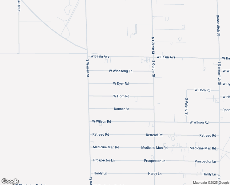 map of restaurants, bars, coffee shops, grocery stores, and more near 4790 West Horn Road in Pahrump