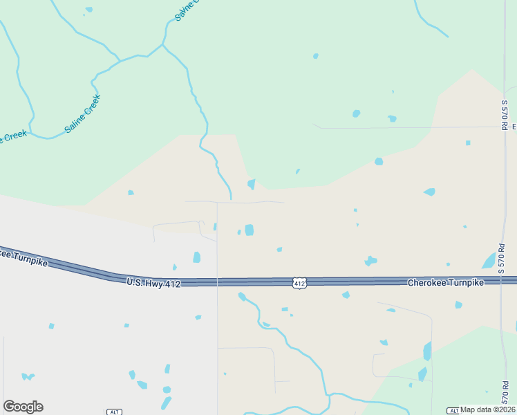 map of restaurants, bars, coffee shops, grocery stores, and more near 7133 East 553 Road in Kansas