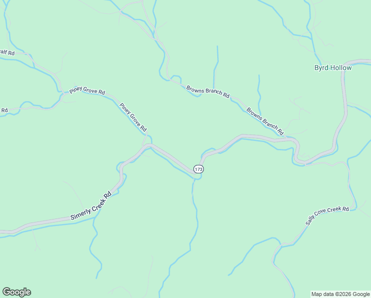 map of restaurants, bars, coffee shops, grocery stores, and more near 700 Simerly Creek Rd in Carter