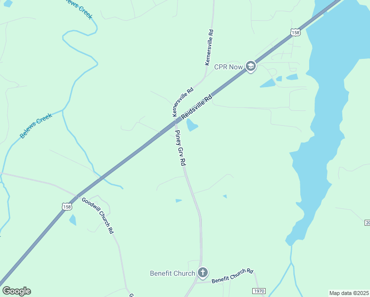 map of restaurants, bars, coffee shops, grocery stores, and more near 3610 Piney Grove Road in Kernersville