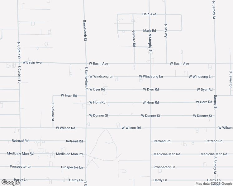 map of restaurants, bars, coffee shops, grocery stores, and more near 3761 West Dyer Road in Pahrump
