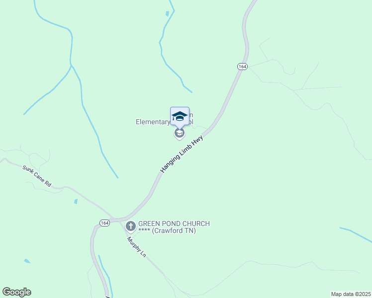 map of restaurants, bars, coffee shops, grocery stores, and more near 2210 Hanging Limb Highway in Crawford