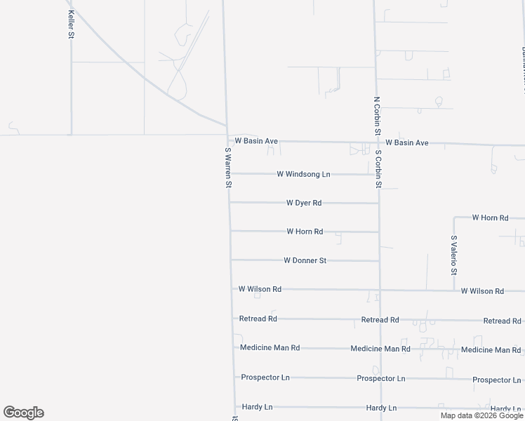 map of restaurants, bars, coffee shops, grocery stores, and more near 4891 West Dyer Road in Pahrump