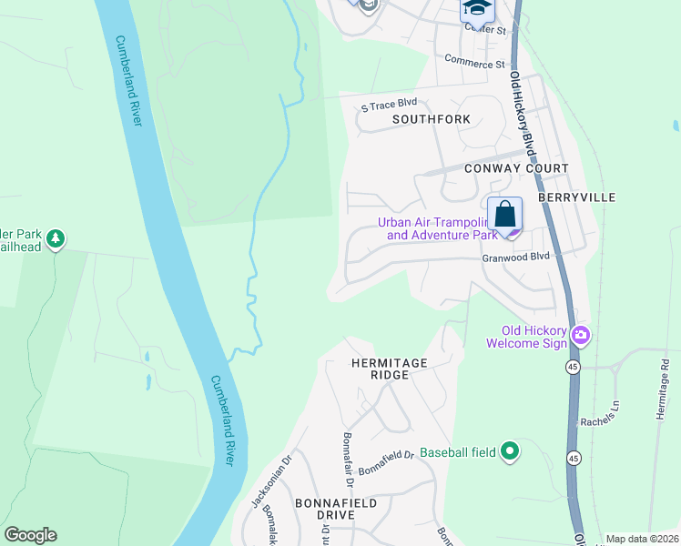 map of restaurants, bars, coffee shops, grocery stores, and more near 1756 Aaronwood Drive in Nashville