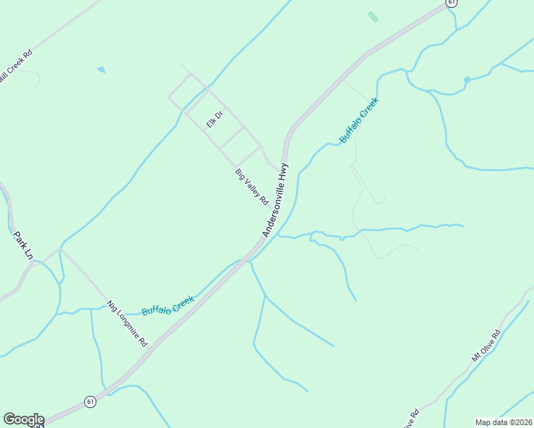 map of restaurants, bars, coffee shops, grocery stores, and more near 101 Big Valley Road in Andersonville