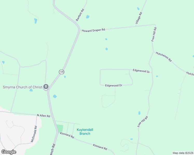 map of restaurants, bars, coffee shops, grocery stores, and more near 663 Edgewood Drive in Cookeville