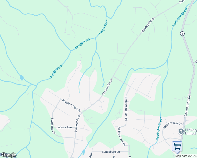 map of restaurants, bars, coffee shops, grocery stores, and more near 6012 Quail Ridge Court in Rural Hall