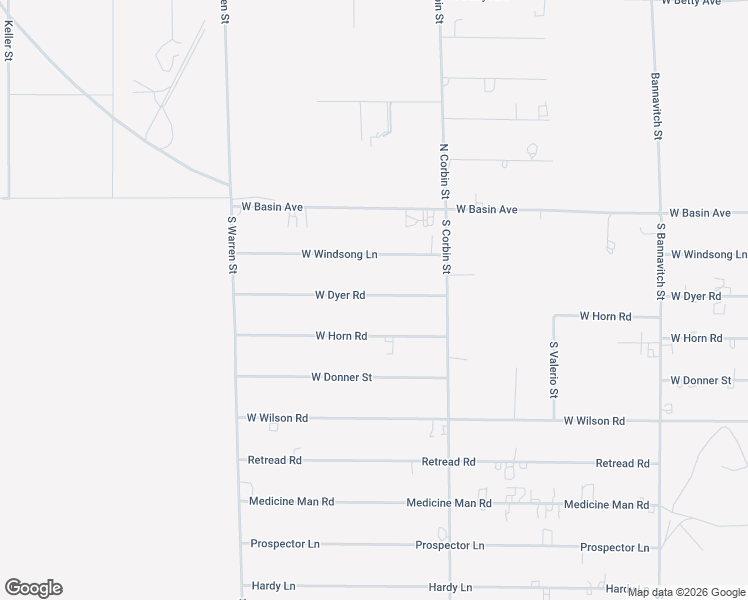 map of restaurants, bars, coffee shops, grocery stores, and more near 4671 West Dyer Road in Pahrump