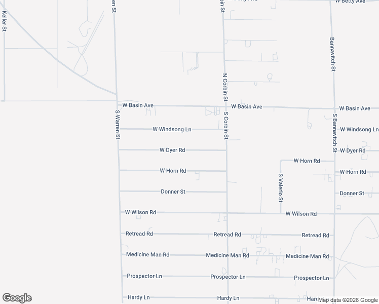 map of restaurants, bars, coffee shops, grocery stores, and more near 4641 West Dyer Road in Pahrump