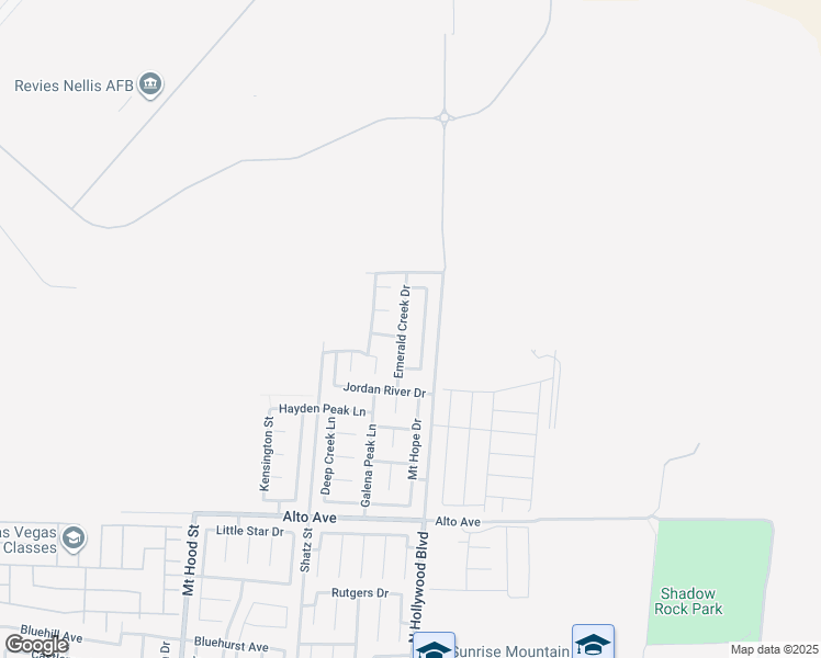 map of restaurants, bars, coffee shops, grocery stores, and more near 3108 Emerald Creek Dr in Las Vegas