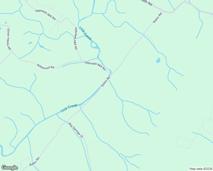 map of restaurants, bars, coffee shops, grocery stores, and more near 1370 Bales Road in Mosheim