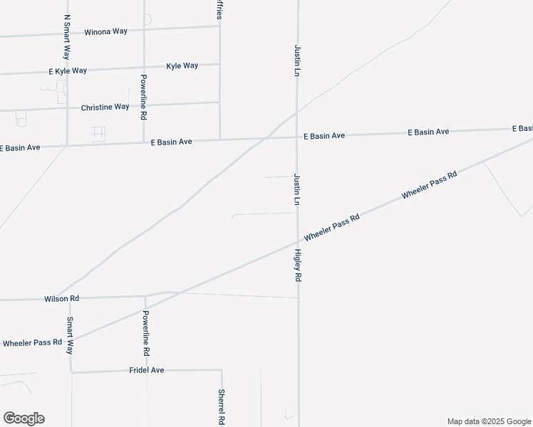 map of restaurants, bars, coffee shops, grocery stores, and more near East Danner Street in Pahrump