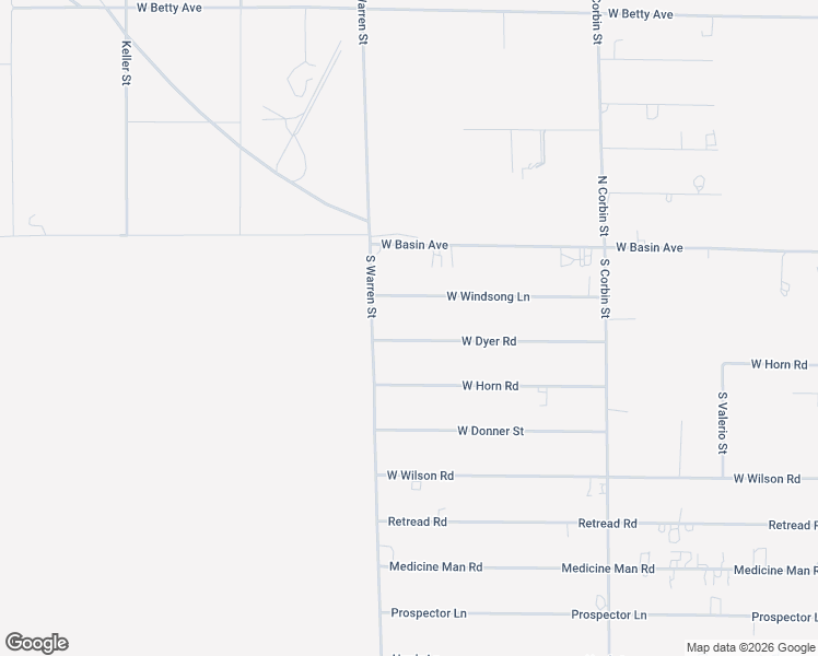 map of restaurants, bars, coffee shops, grocery stores, and more near 4891 Windsong Lane in Pahrump