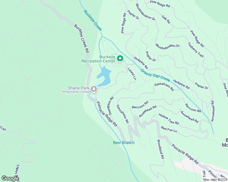 map of restaurants, bars, coffee shops, grocery stores, and more near 121 Deergrass Road in Beech Mountain