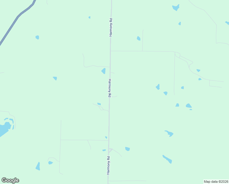map of restaurants, bars, coffee shops, grocery stores, and more near 1386 Harmony Road in Pocahontas