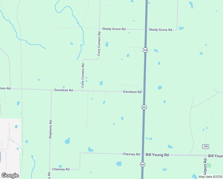 map of restaurants, bars, coffee shops, grocery stores, and more near 21000 Davidson Road in Siloam Springs