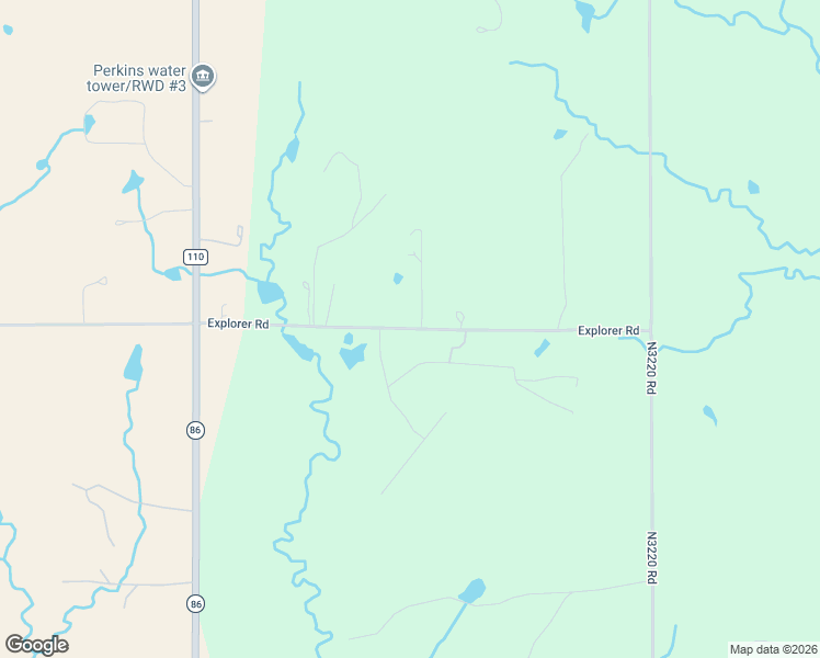 map of restaurants, bars, coffee shops, grocery stores, and more near Explorer Road in Perry