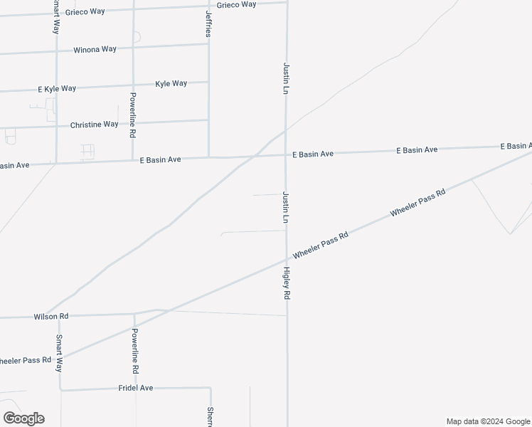 map of restaurants, bars, coffee shops, grocery stores, and more near East Danner Street in Pahrump