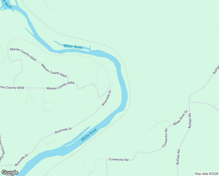 map of restaurants, bars, coffee shops, grocery stores, and more near 59 Riversedge Lane in Flippin