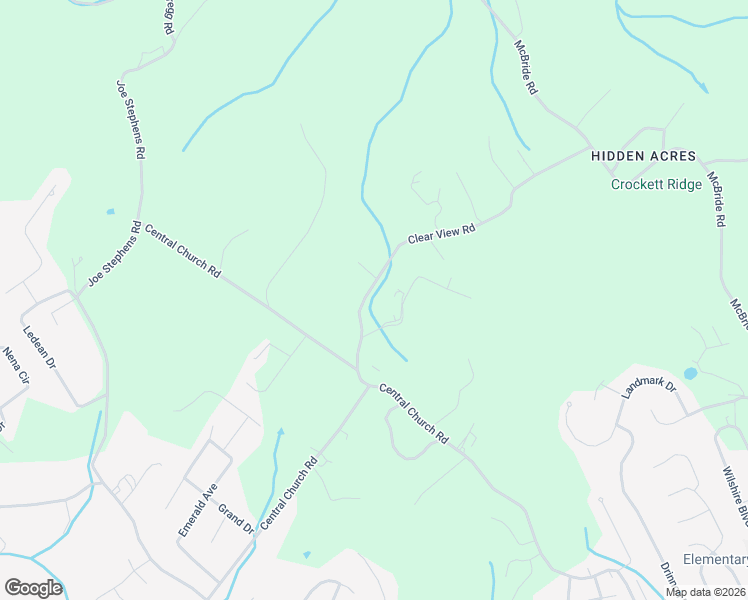 map of restaurants, bars, coffee shops, grocery stores, and more near 2929 Clear View Road in Morristown