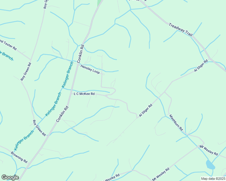 map of restaurants, bars, coffee shops, grocery stores, and more near 195 Hensley Loop in Jonesborough