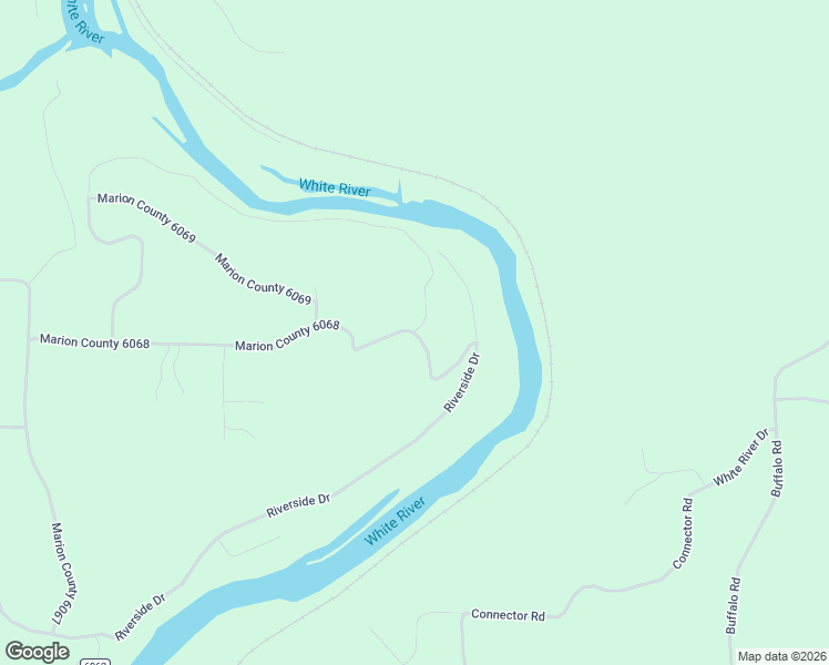 map of restaurants, bars, coffee shops, grocery stores, and more near Marion County 6069 in Flippin