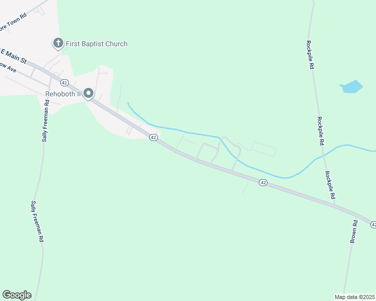 map of restaurants, bars, coffee shops, grocery stores, and more near 225 North Carolina 42 in Colerain