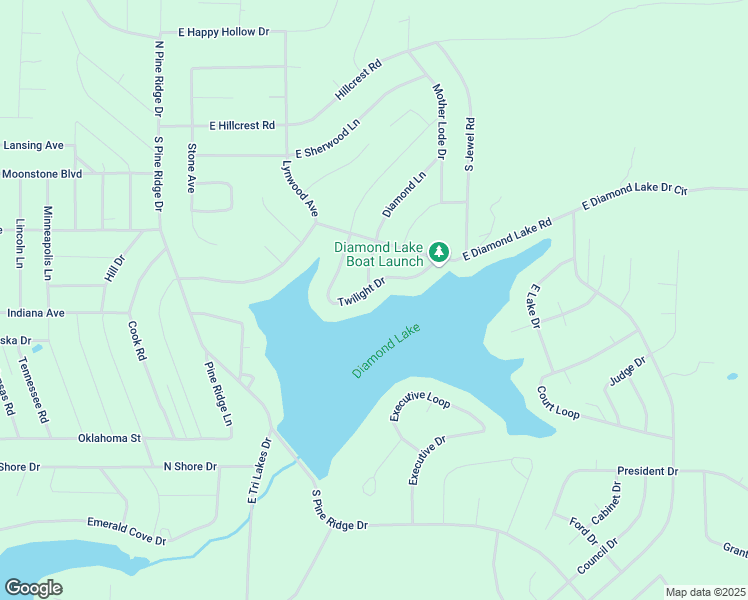 map of restaurants, bars, coffee shops, grocery stores, and more near 2009 Twilight Drive in Horseshoe Bend