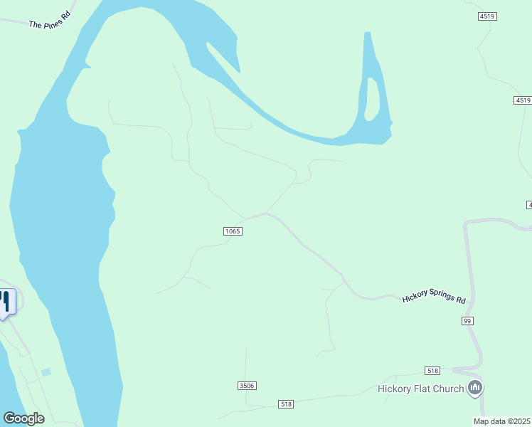 map of restaurants, bars, coffee shops, grocery stores, and more near 21301 Hickory Springs Road in Hindsville