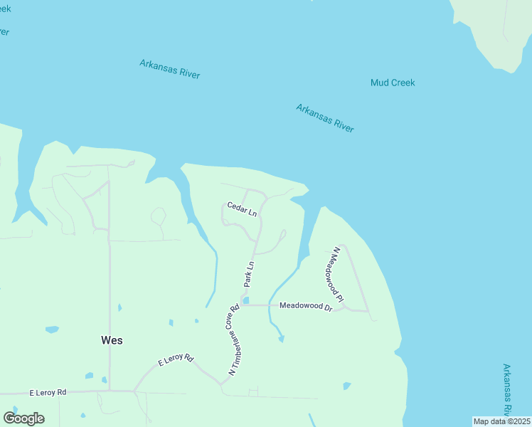 map of restaurants, bars, coffee shops, grocery stores, and more near 513 Park Lane in Cleveland