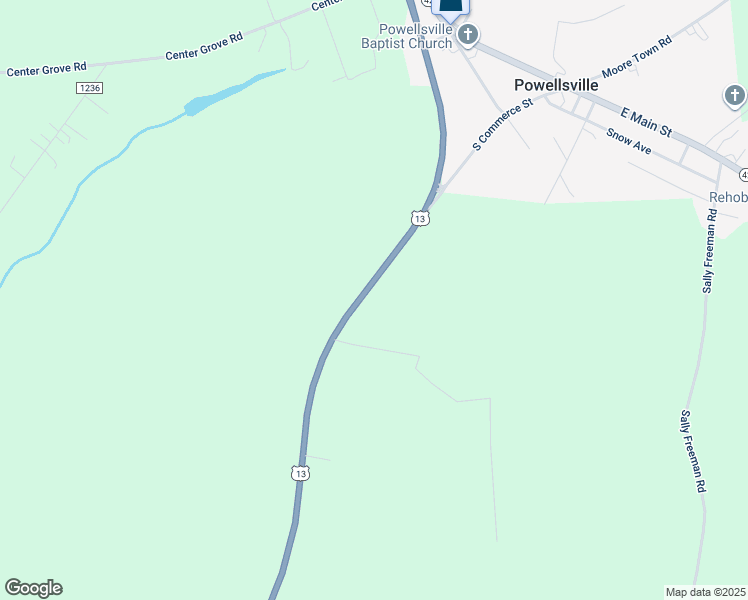 map of restaurants, bars, coffee shops, grocery stores, and more near in Ahoskie