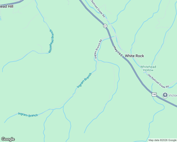 map of restaurants, bars, coffee shops, grocery stores, and more near 200 Ingram Branch Road in Roan Mountain