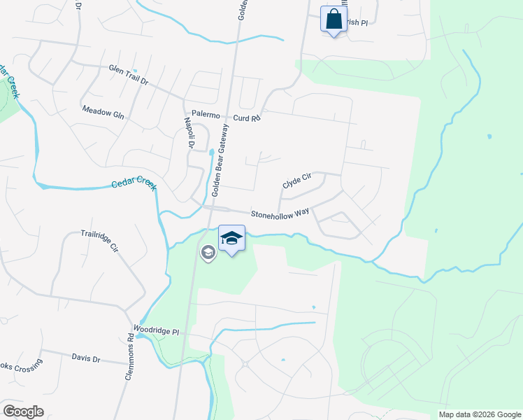 map of restaurants, bars, coffee shops, grocery stores, and more near 1019 Stonehollow Way in Mt. Juliet