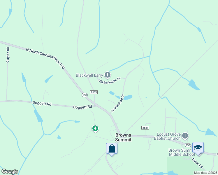 map of restaurants, bars, coffee shops, grocery stores, and more near 3914 Old Berkshire Drive in Browns Summit